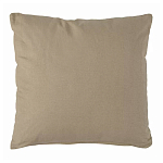 Подушка декоративная хлопковая бежевого цвета с абстрактным принтом Elysian Flow Sand варинант исполнения - 2 | Loft Concept в Тюмени