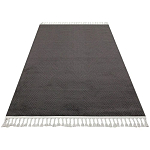 Ковер из полиэстера Black and white continent варинант исполнения - 5 | Loft Concept в Тюмени