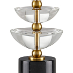 Настольная лампа с чашеобразными дисками на корпусе Glowing Waterfall варинант исполнения - 1 | Loft Concept в Тюмени