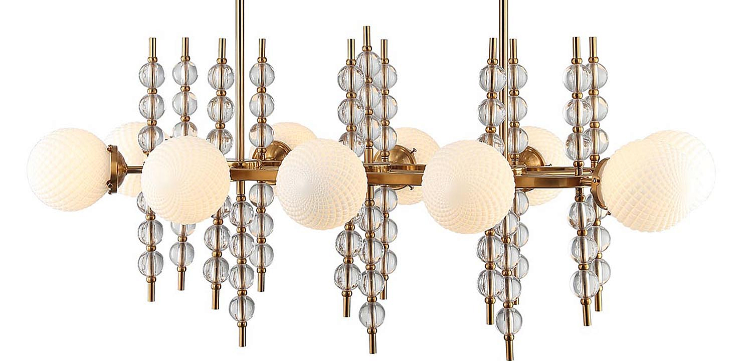 Люстра Addelyn Chandelier 10 lamp Люстра Addelyn Chandelier 10 lamp - Loft-Concept в Тюмени