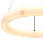 Люстра круглая с цельным каменным корпусом Unbreakable Stone варинант исполнения - 7 | Loft Concept в Тюмени