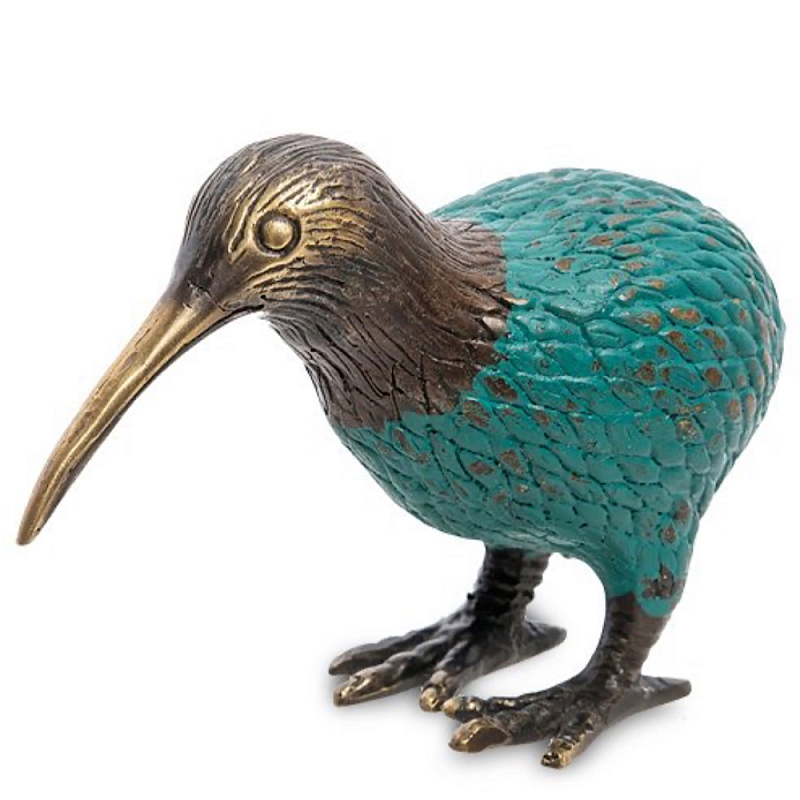 Статуэтка из бронзы в виде птицы Animals Bronze Бронзовый Зеленый в Тюмени | Loft Concept 