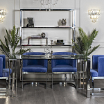 Стол обеденный металлический Weightlessness варинант исполнения - 4 | Loft Concept в Тюмени