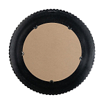 Зеркало круглое с текстурированным дизайном рамы Helios варинант исполнения - 3 | Loft Concept в Тюмени