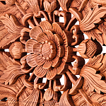 Панно из дерева квадратное Novala Panel With Trees варинант исполнения - 2 | Loft Concept в Тюмени