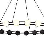 Люстра кольцевая с круглыми светодиодными источниками света Maxine Light варинант исполнения - 5 | Loft Concept в Тюмени