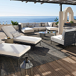 Кашпо Elevated Planters Luna 54 белое варинант исполнения - 5 | Loft Concept в Тюмени