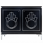 Черный комод в стиле арт-деко Luciano варинант исполнения - 1 | Loft Concept в Тюмени