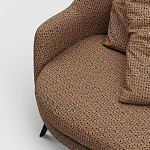 Мебельная ткань Шенилл терракотовый цвет 142 см T4-58 варинант исполнения - 4 | Loft Concept в Тюмени