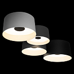 Потолочный светильник с 4-мя цилиндрическими абажурами белого серого и черного цвета Urban Dome варинант исполнения - 4 | Loft Concept в Тюмени