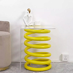 Дизайнерский журнальный стол на 2-х конусообразных ножках Epykopy варинант исполнения - 1 | Loft Concept в Тюмени