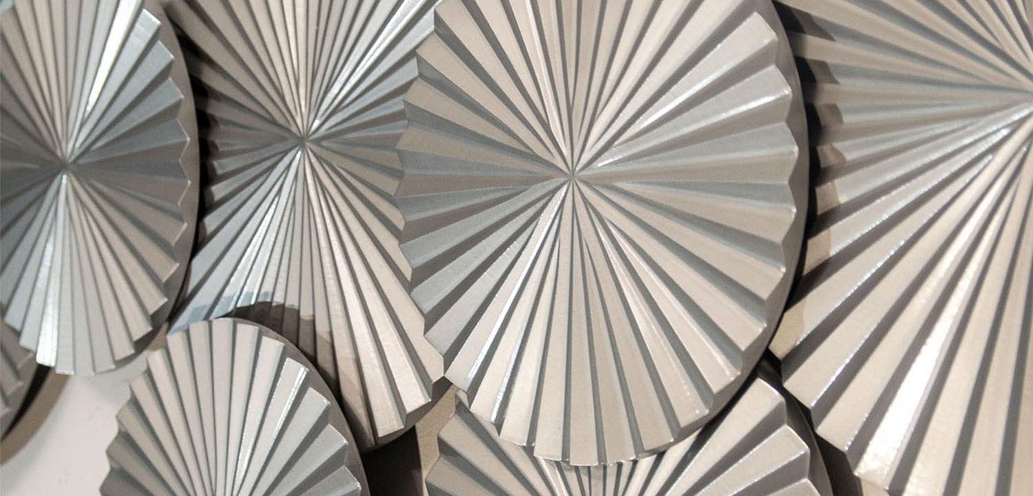 Арт-объект Apollo Silver Wall Plaque Disc 11 Арт-объект Apollo Silver Wall Plaque Disc 11 - Loft-Concept в Тюмени