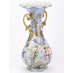 Ваза фарфоровая с попугаями Gaya варинант исполнения - 5 | Loft Concept в Тюмени