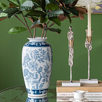 Ваза с синим цветочным орнаментом Blue & White Ornament  варинант исполнения - 5 | Loft Concept в Тюмени