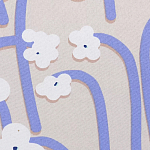 Подушка декоративная с цветочным принтом Blossom Essence Lily варинант исполнения - 3 | Loft Concept в Тюмени