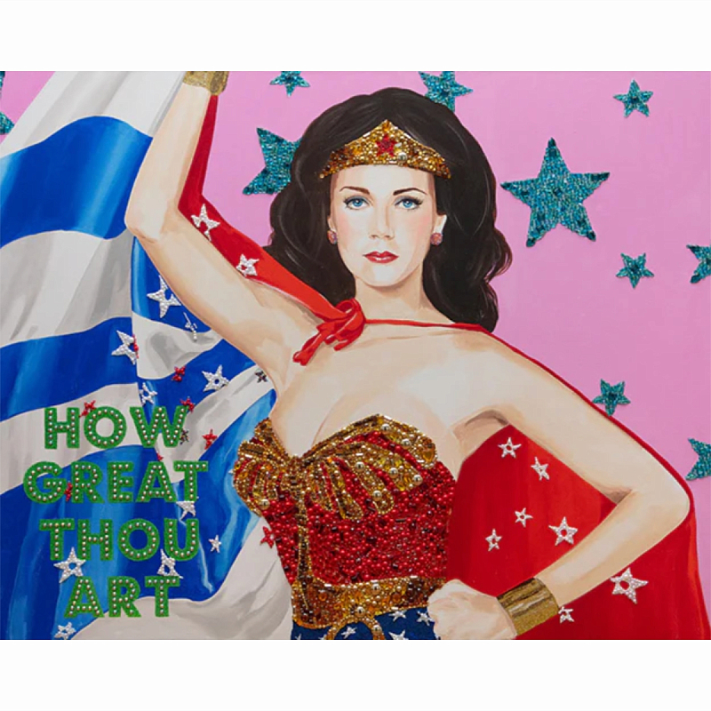 Картина Wonder Woman "How Great Thou Art" Мульти в Тюмени | Loft Concept 