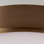 Потолочный светильник круглой формы с белым выпуклым матовым плафоном Feiss варинант исполнения - 3 | Loft Concept в Тюмени