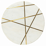 Кофейный столик с мраморной столешницей Sleeve варинант исполнения - 4 | Loft Concept в Тюмени