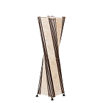 Торшер из перламутра на металлическом каркасе Indonesian Wave варинант исполнения - 3 | Loft Concept в Тюмени