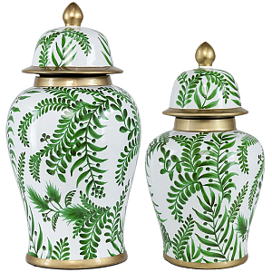 Ваза с крышкой Green Plant Vase