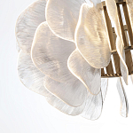 Люстра с декором в виде крупных рельефных лепестков 80 см Ethereal Bloom варинант исполнения - 6 | Loft Concept в Тюмени