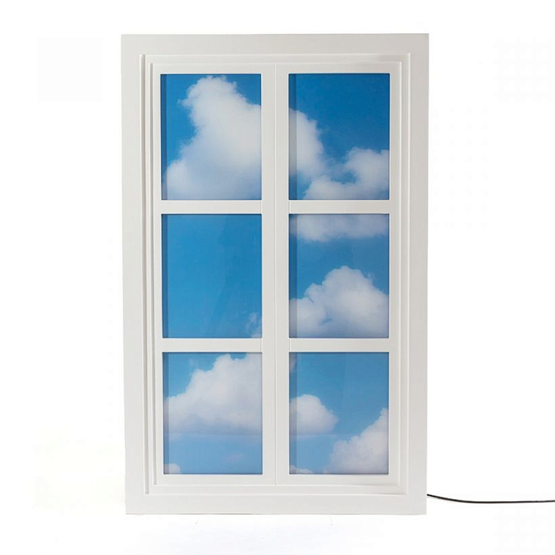 Настенный светильник Seletti Suite Window Белый Голубой Настенный светильник Seletti Suite Window Белый Голубой в Тюмени | Loft Concept