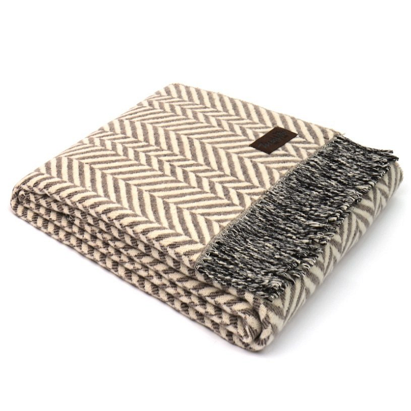 Плед PALLADIO 0001 Marzotto Бежевый в Тюмени | Loft Concept 