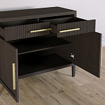 Буфет Primo с двумя ящиками и двумя фасадами шпон орех варинант исполнения - 4 | Loft Concept в Тюмени