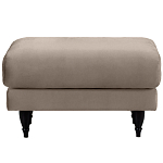 Мягкий пуф на деревянных ножках Garner Pouf варинант исполнения - 1 | Loft Concept в Тюмени