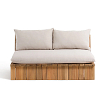 Двухместный диван для сада Acacia варинант исполнения - 2 | Loft Concept в Тюмени