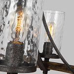 Люстра с цилиндрическим плафонами из толстого волнистого стекла в индустриальном стиле Feiss варинант исполнения - 17 | Loft Concept в Тюмени