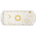 Блюдо прямоугольное из фарфора с рисунком звезд и созвездий Porcelain Astronomy Collection варинант исполнения - 1 | Loft Concept в Тюмени