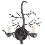 Бра черное в виде ствола дерева Branched Tree варинант исполнения - 2 | Loft Concept в Тюмени