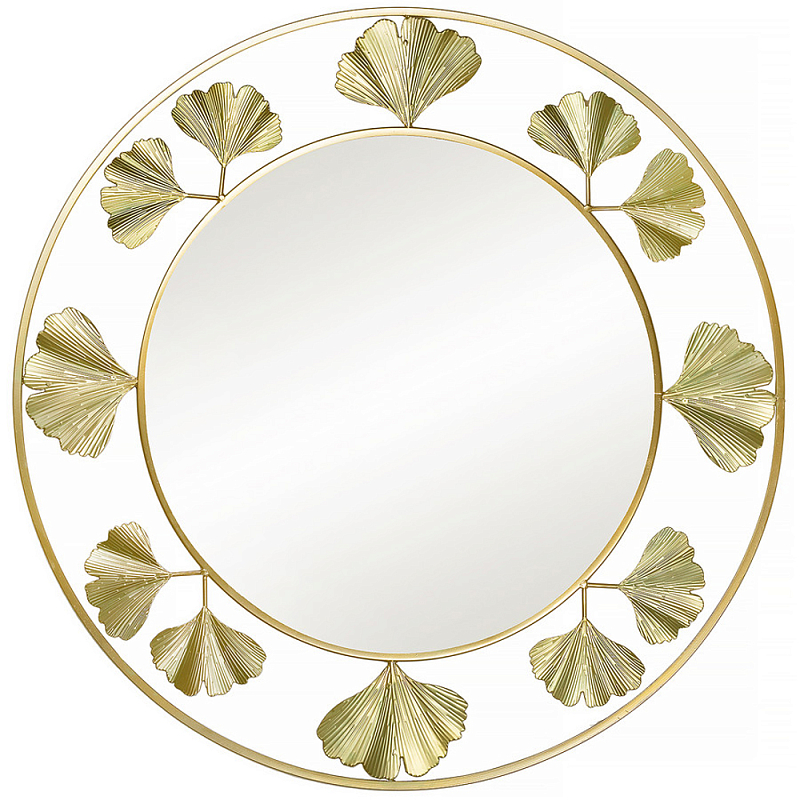 Зеркало настенное в металлическом обрамлении Mirror Golden Portal Золотой Зеркало в Тюмени | Loft Concept 