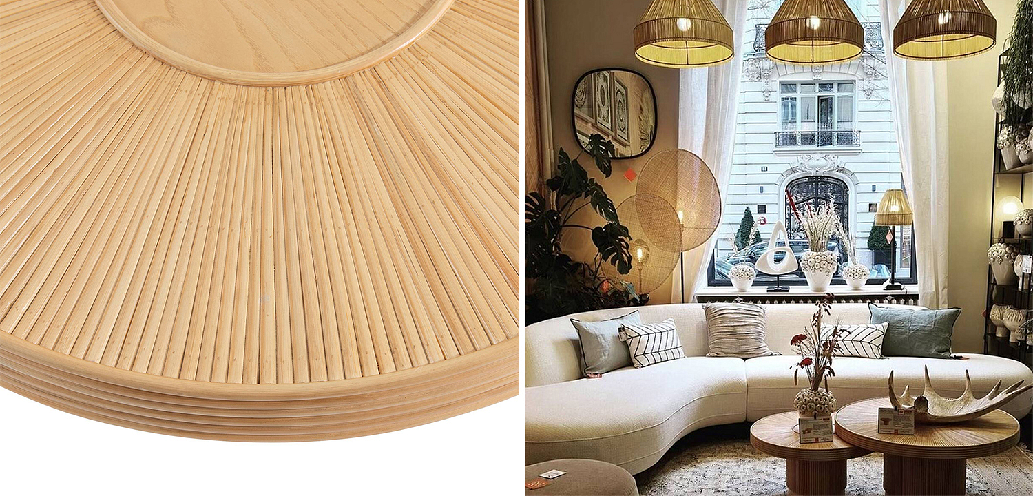 Кофейный стол Randi Wicker Coffee Table Кофейный стол Randi Wicker Coffee Table - Loft-Concept в Тюмени