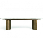 Дизайнерский рабочий стол из металла BLEVIO Table варинант исполнения - 9 | Loft Concept в Тюмени