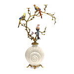 Подсвечник с декором из птиц на ветвях Birds of Paradise варинант исполнения - 2 | Loft Concept в Тюмени