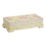 Шкатулка Oceane Bone Inlay Yellow варинант исполнения - 1 | Loft Concept в Тюмени