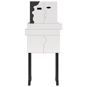 Дизайнерский Бар Cabinet Bar Lovers White