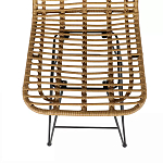 Стул барный с ротанговым плетением Half Bar Chair with Wicker без подлокотников варинант исполнения - 7 | Loft Concept в Тюмени