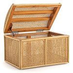 Сундук из ротанга Janvier Rattan Wicker Chest варинант исполнения - 2 | Loft Concept в Тюмени