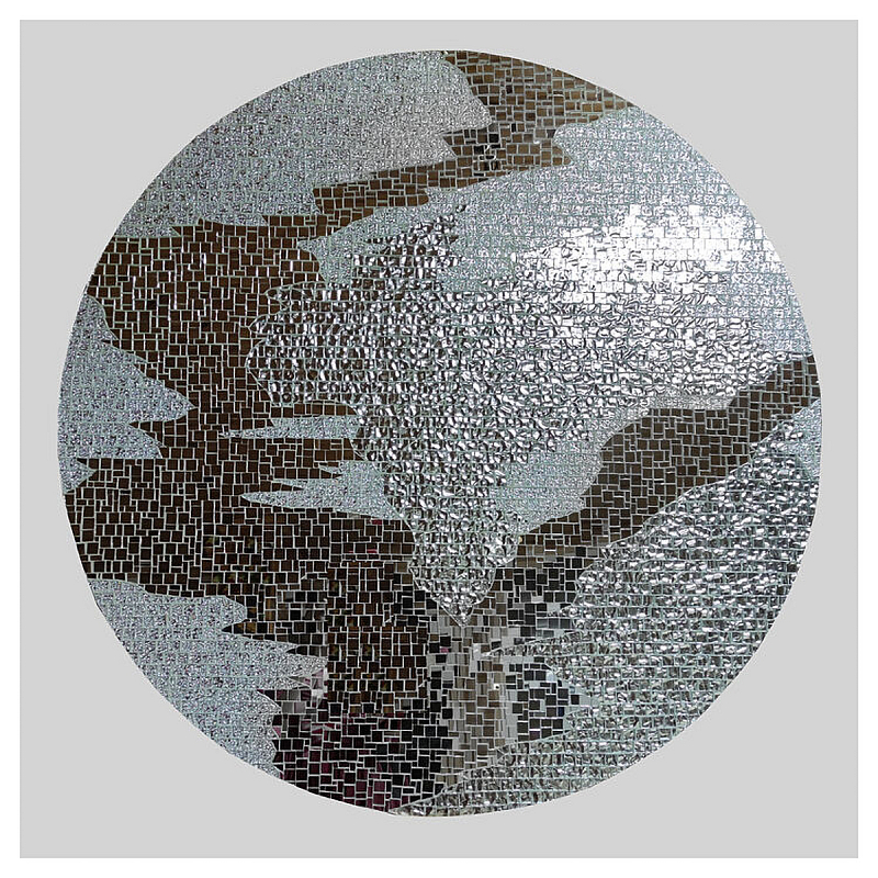 Панно «Moon light» Серый Зеркало в Тюмени | Loft Concept 