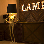 Лампа MANNEQUIN LAMP с абажуром руки на талии варинант исполнения - 5 | Loft Concept в Тюмени