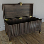 Большой дизайнерский Сундук Elsa Dreams Walnut варинант исполнения - 2 | Loft Concept в Тюмени