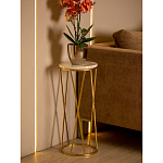 Столик дизайнерский Beige marble варинант исполнения - 4 | Loft Concept в Тюмени