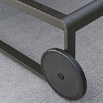 Шезлонг на металлическом каркасе с регулируемой спинкой GUELL Sunbed варинант исполнения - 7 | Loft Concept в Тюмени