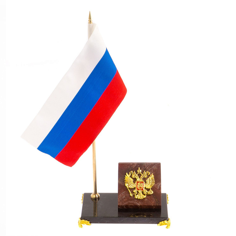 Флагшток с гербом России на подставке из натурального камня лемезит Stone Flagpole Лемезит Красный Белый Синий Флагшток с гербом России на подставке из натурального камня лемезит Stone Flagpole Лемезит Красный Белый Синий в Тюмени | Loft Concept