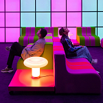 Дизайнерское кресло зеленое Poltronova Sofo Verosa Green Pink Armchair варинант исполнения - 13 | Loft Concept в Тюмени