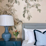 Обои ручная роспись Silk Tree Special Colurway on Sabbia slub silk варинант исполнения - 2 | Loft Concept в Тюмени