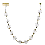 Люстра подвесная с шарообразными плафонами Crystal Globule варинант исполнения - 5 | Loft Concept в Тюмени